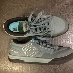 adidas Gray and Teal Sneakers